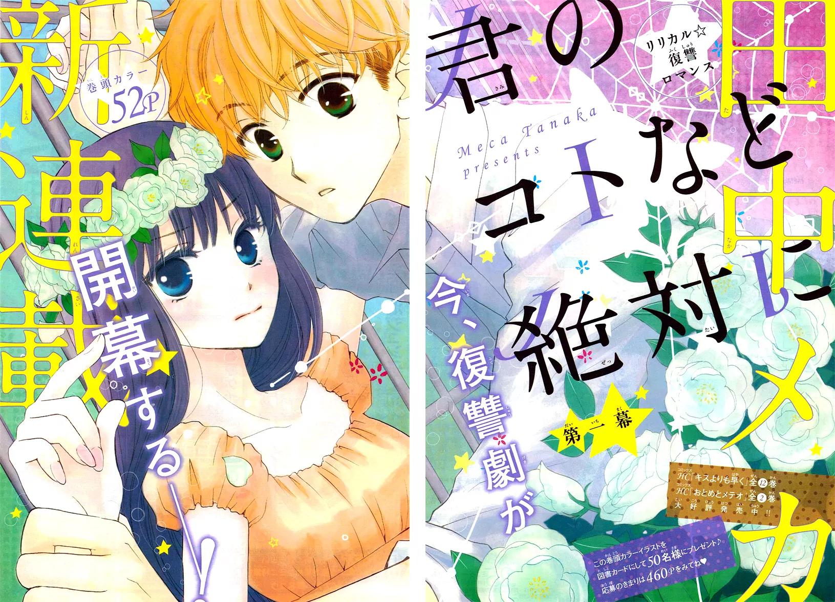 Kimi no Koto nado Zettai ni Chapter 1 page 5 - Chapter 1