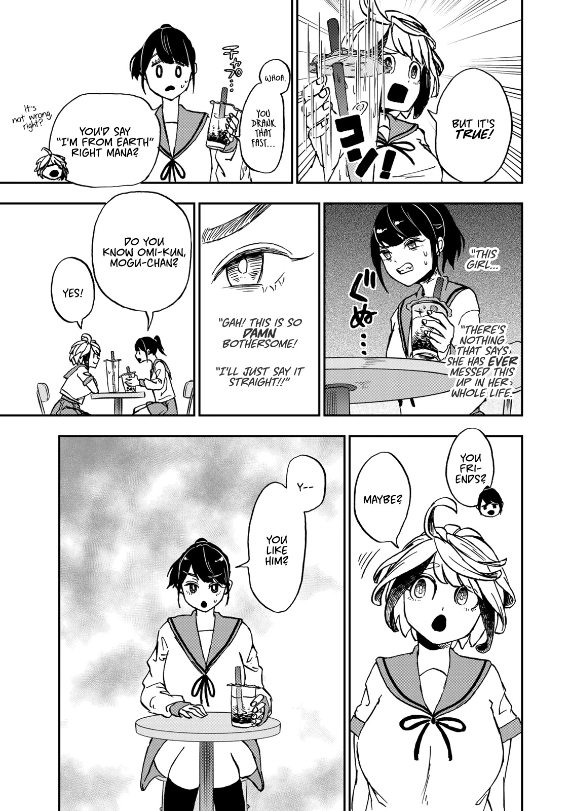 Kimi no Koto Tabeteii? Chapter 5 page 17 - Chapter 5: Mana Wants to Know