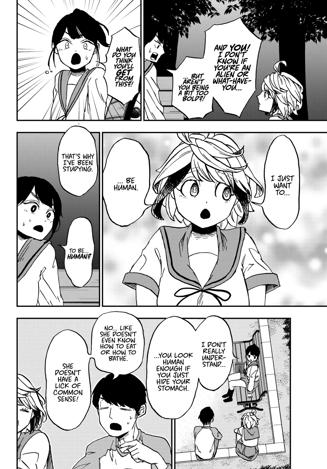 Kimi no Koto Tabeteii? Chapter 6 page 4 - Chapter 6: Mana Wants to Be Seen