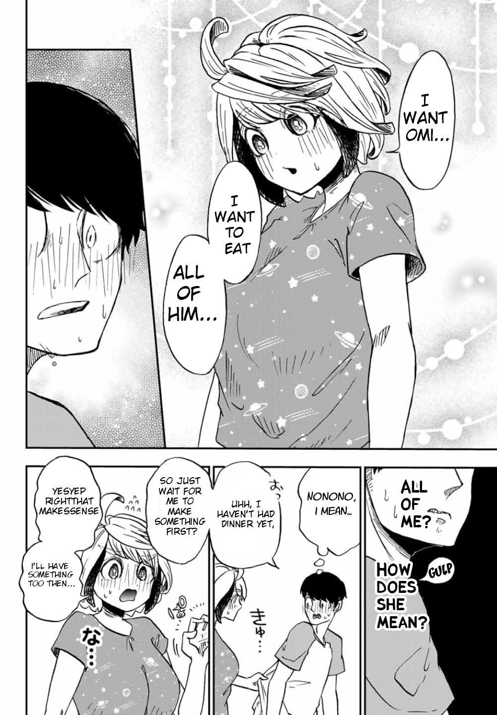 Kimi no Koto Tabeteii? Chapter 8 page 6 - Chapter 8: Mogu Wants To Eat More