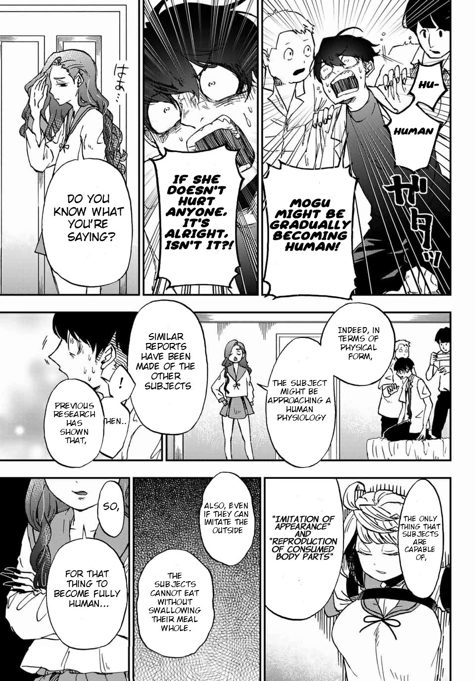 Kimi no Koto Tabeteii? Chapter 9 page 21 - Chapter 9: Mogu Wants To Be Human
