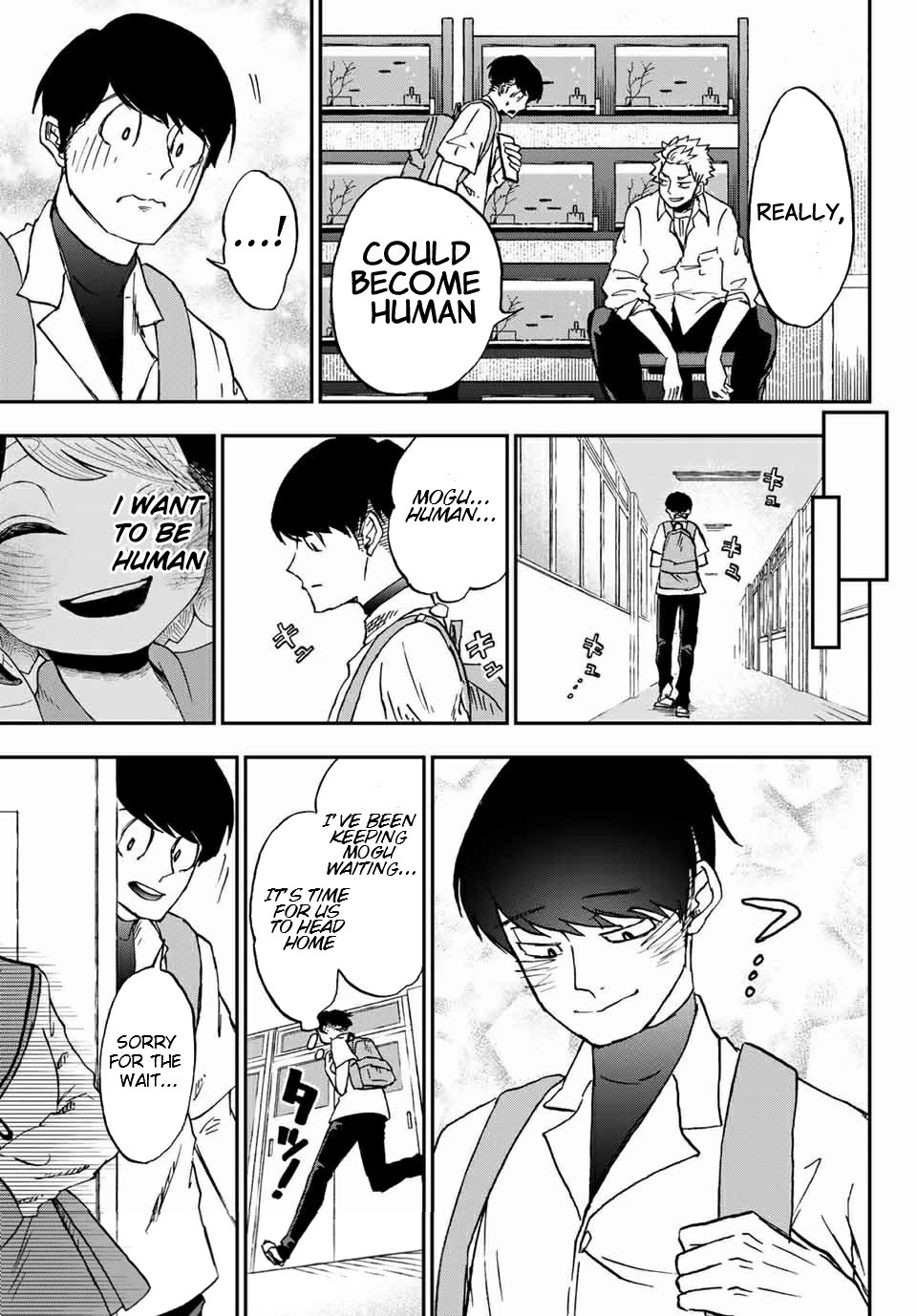 Kimi no Koto Tabeteii? Chapter 9 page 5 - Chapter 9: Mogu Wants To Be Human