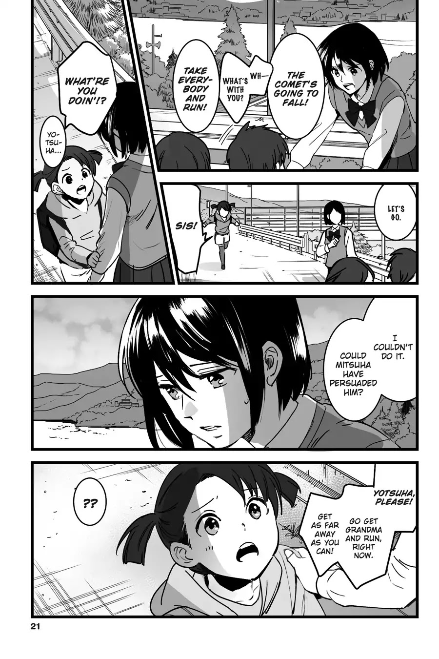 Kimi no Na wa. Chapter 7 page 22 - Chapter 7