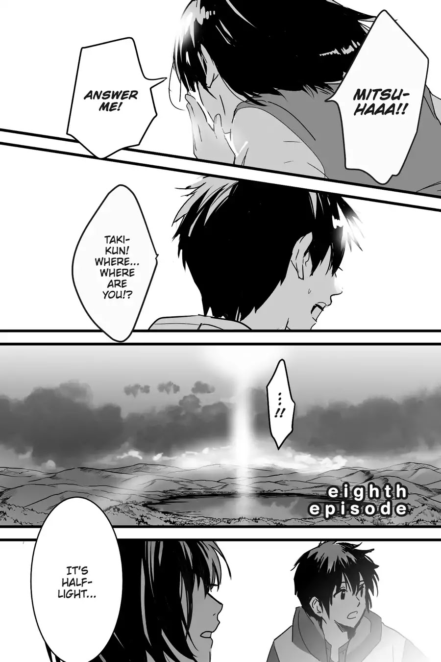 Kimi no Na wa. Chapter 8 page 1 - Chapter 8
