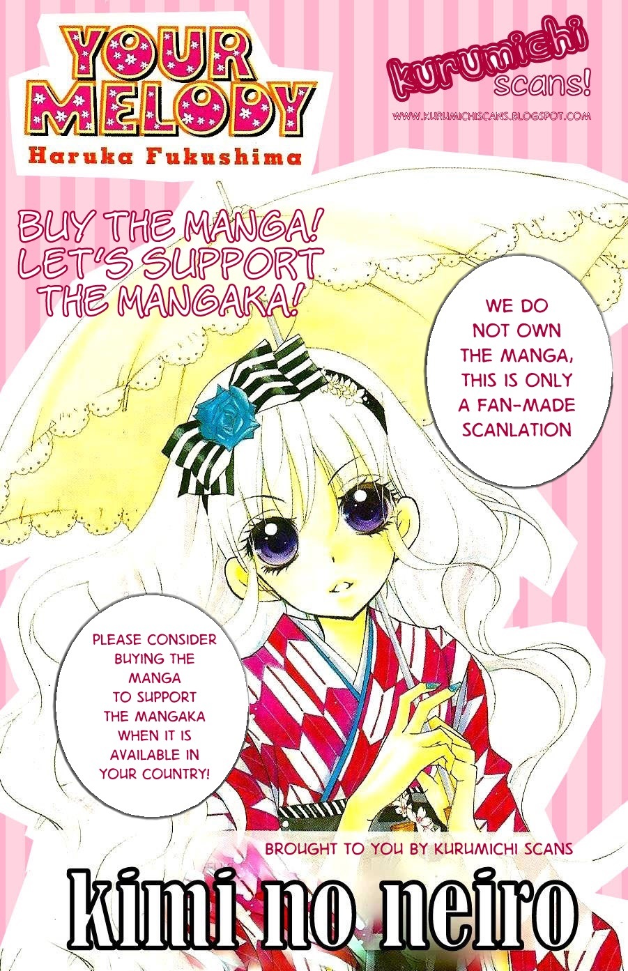 Kimi no Neiro Chapter 10 page 1 - Chapter 10