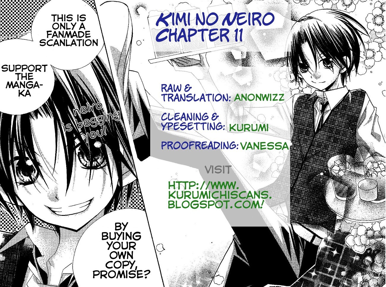 Kimi no Neiro Chapter 11 page 36 - Chapter 11