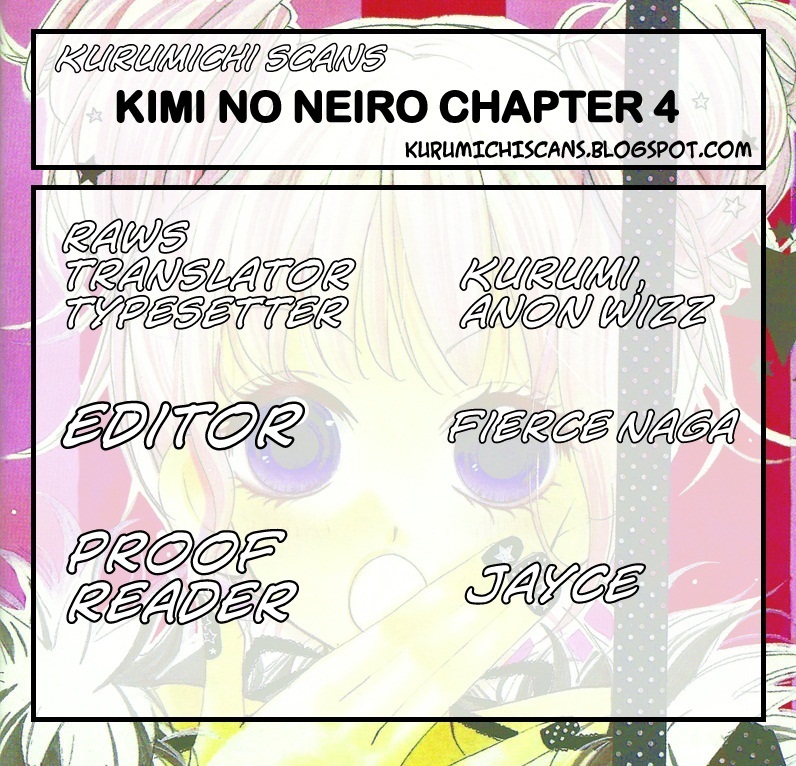 Kimi no Neiro Chapter 4 page 38 - Chapter 4