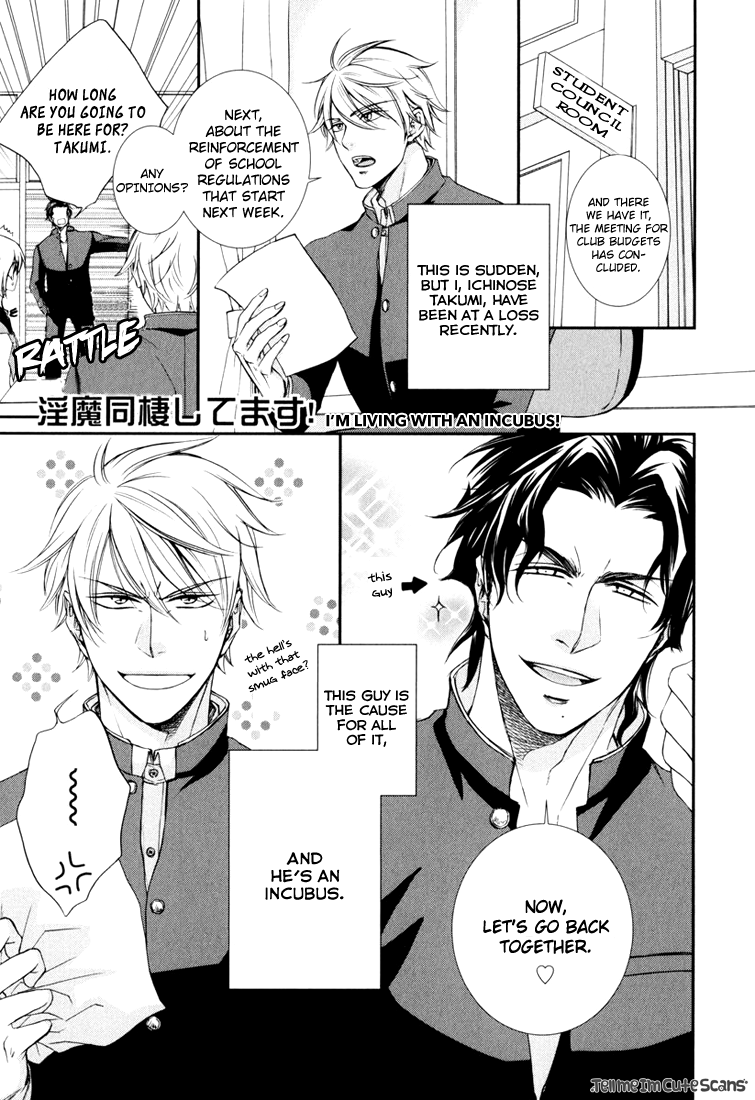 Kimi no Nioi ga Suki Chapter 4 page 5 - Chapter 4 : I'm Living Together with an Incubus!