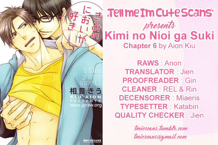 Kimi no Nioi ga Suki Chapter 6 page 1 - Chapter 6 : Let Me Hear Your Lewd Voice