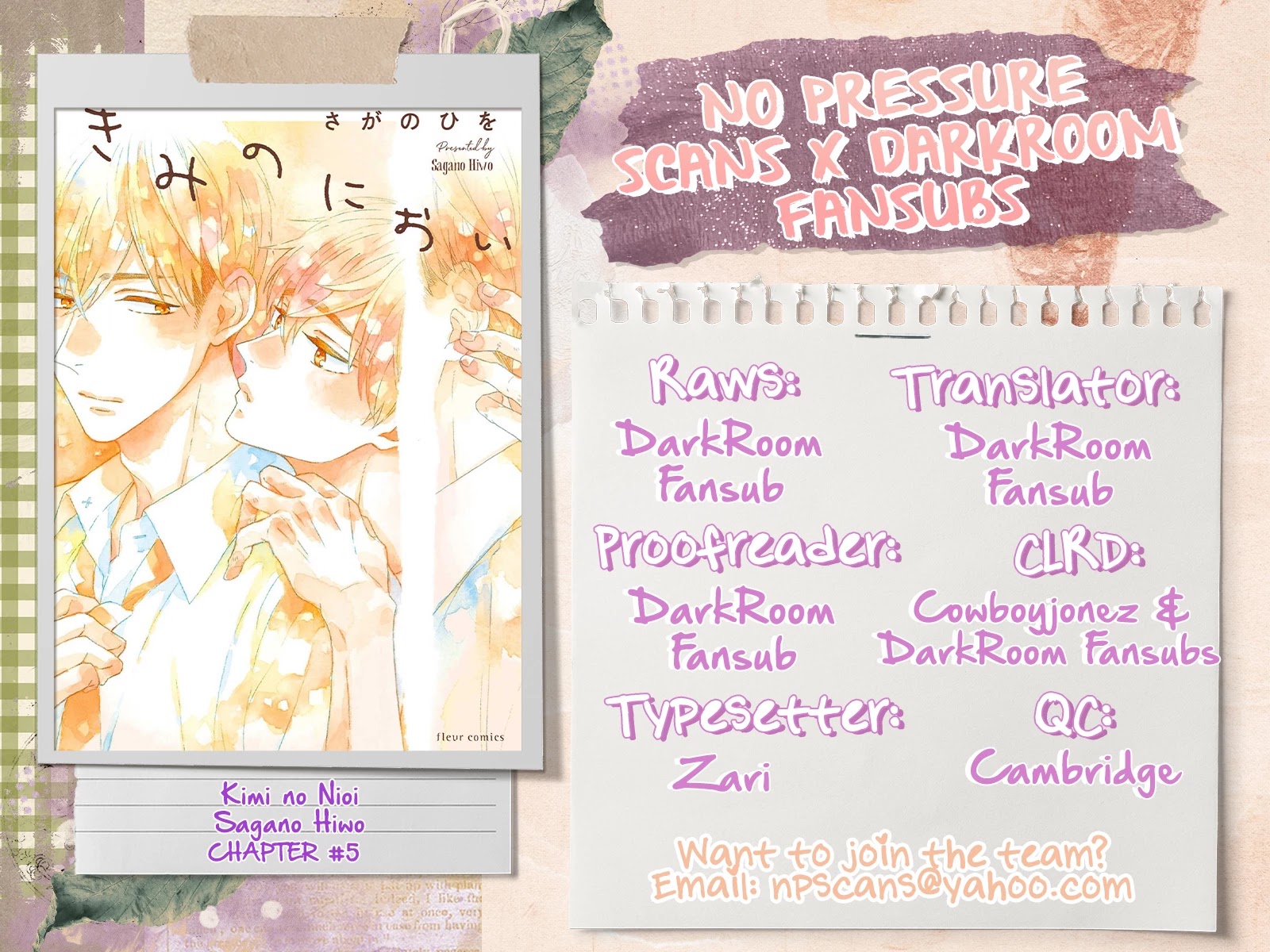 Kimi no Nioi Chapter 5 page 39 - Chapter 5