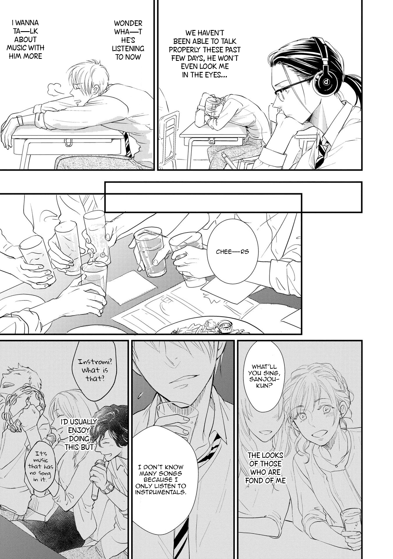 Kimi no Oto ga Nari Yamanai Chapter 3 page 4 - Chapter 3
