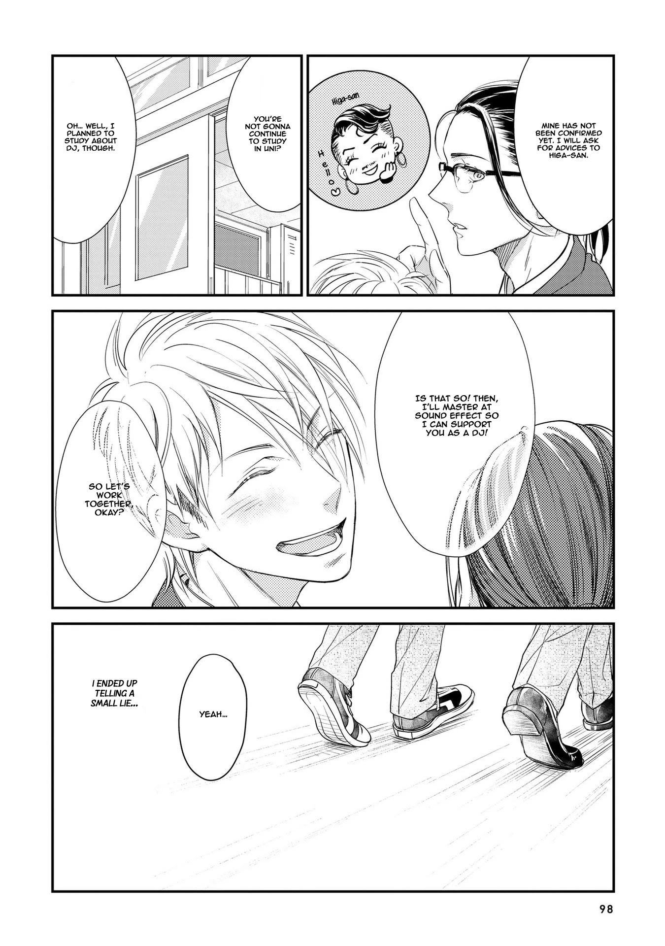 Kimi no Oto ga Nari Yamanai Chapter 4 page 3 - Chapter 4