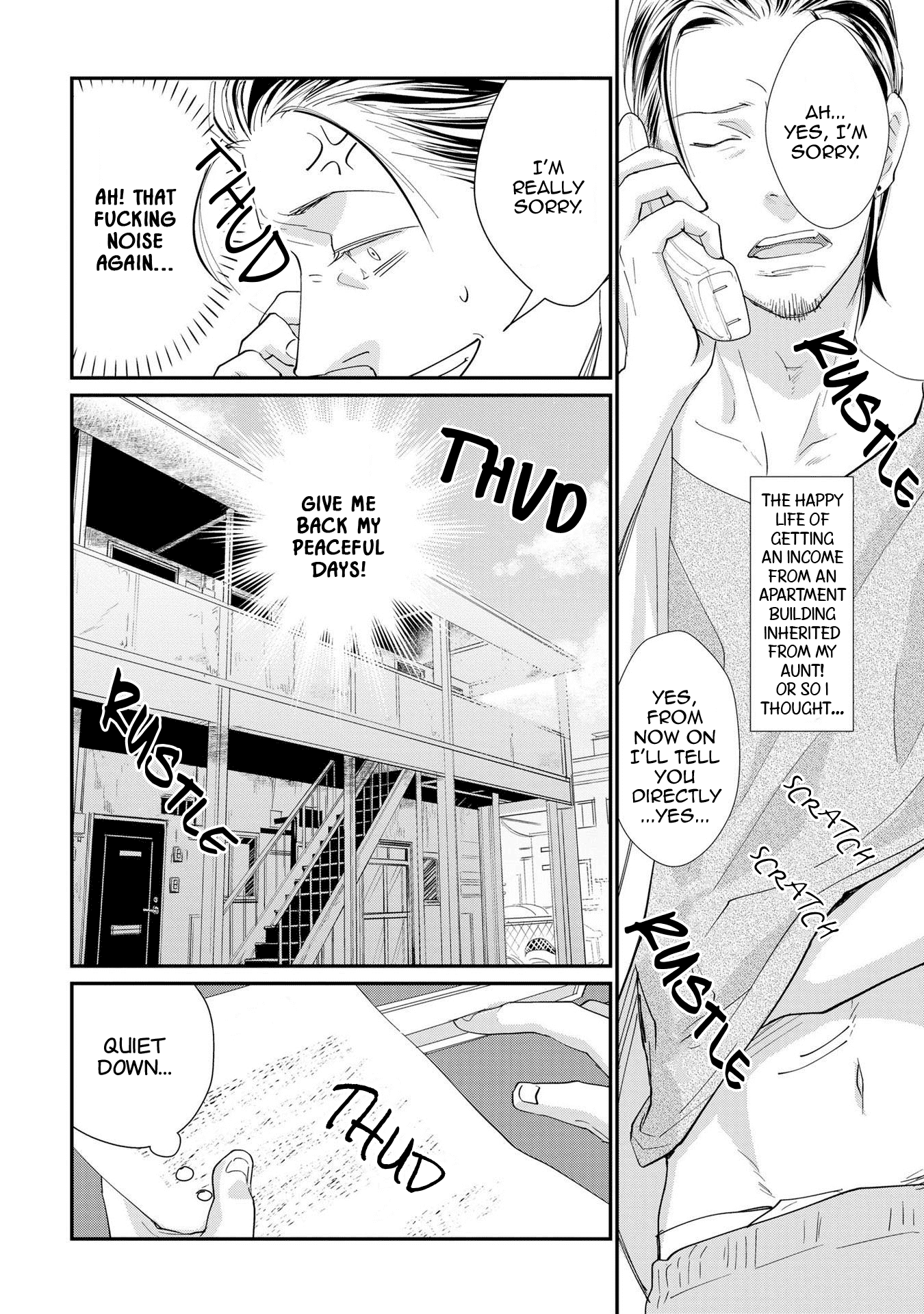 Kimi no Oto ga Nari Yamanai Chapter 5 page 3 - Chapter 5: Suteneko ni ai wo ataete wa ikemasen