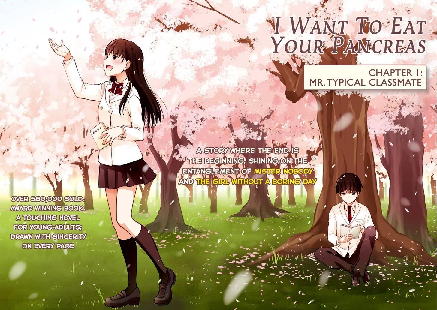 Kimi no Suizou wo Tabetai Chapter 1 page 4 - Chapter 1: Mr. Typical Classmate