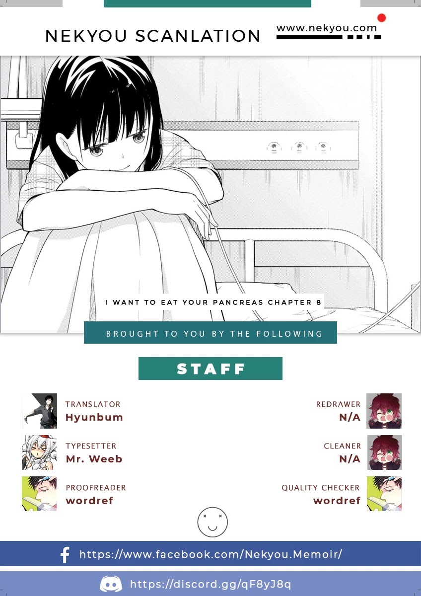 Kimi no Suizou wo Tabetai Chapter 8 page 2 - Chapter 8: I Want To Eat Your Pancreas