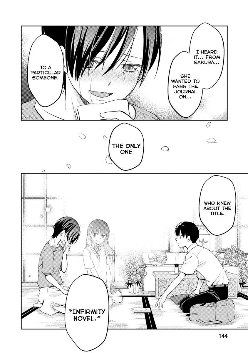 Kimi no Suizou wo Tabetai Chapter 9 page 17 - Chapter 9: Infirmity Novel