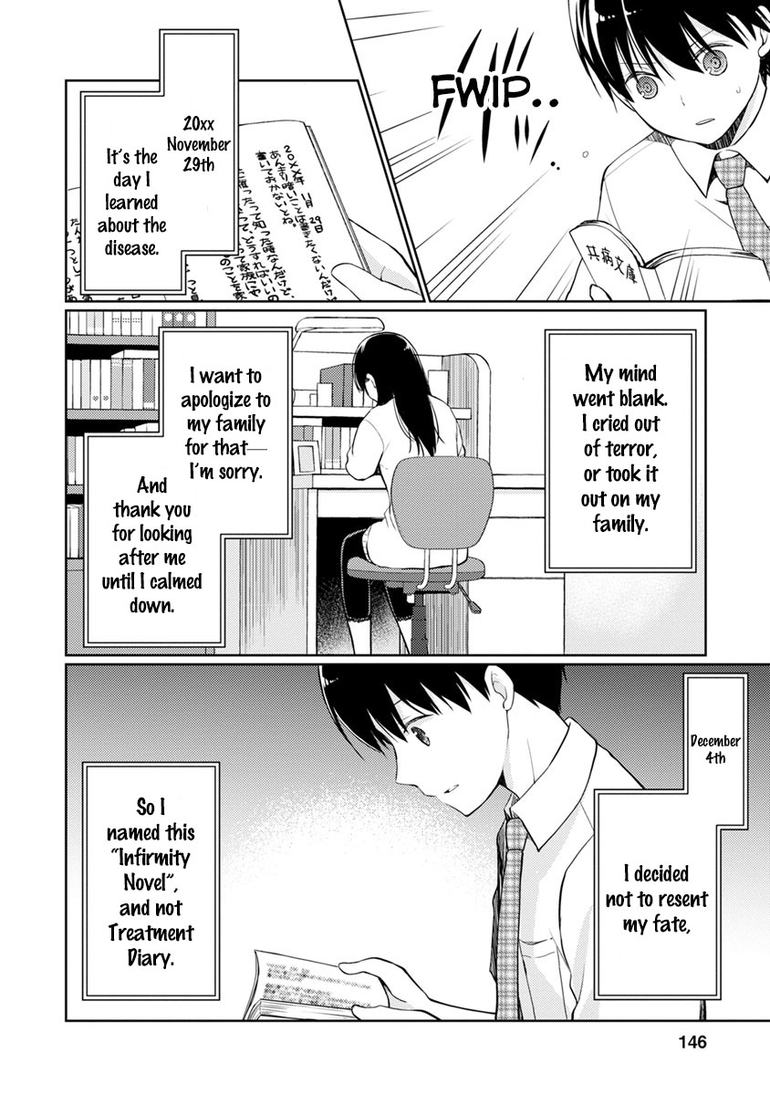 Kimi no Suizou wo Tabetai Chapter 9 page 19 - Chapter 9: Infirmity Novel