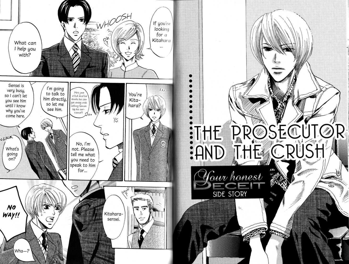 Kimi no Tsuku Uso to Hontou Chapter 7.5 page 17 - Chapter 7.5 : The Melancholy of Kurosawa \ The Prosecutor and the Crush \ The C...