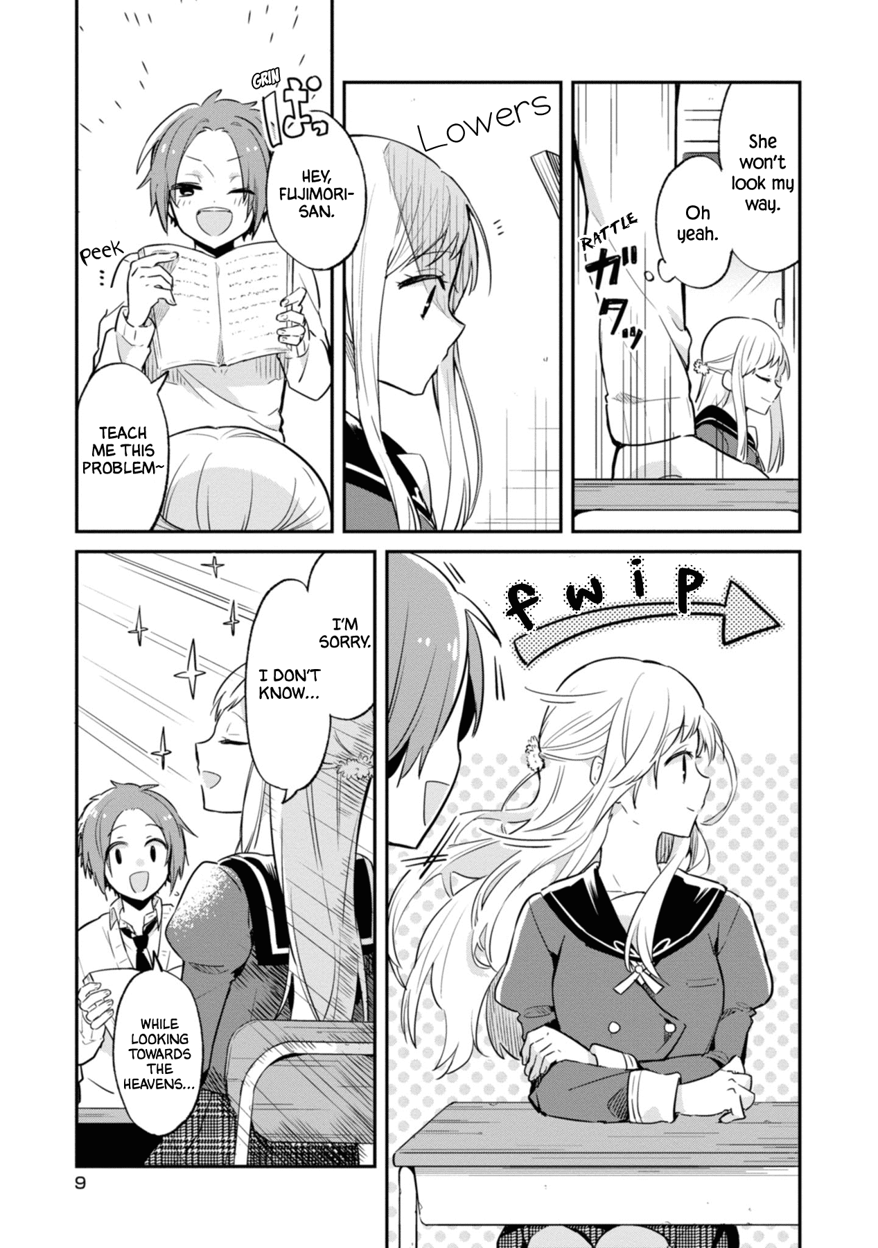 Kimi no Yokogao shika Mirenai Chapter 1 page 10 - Chapter 1: The Girl on my Mind