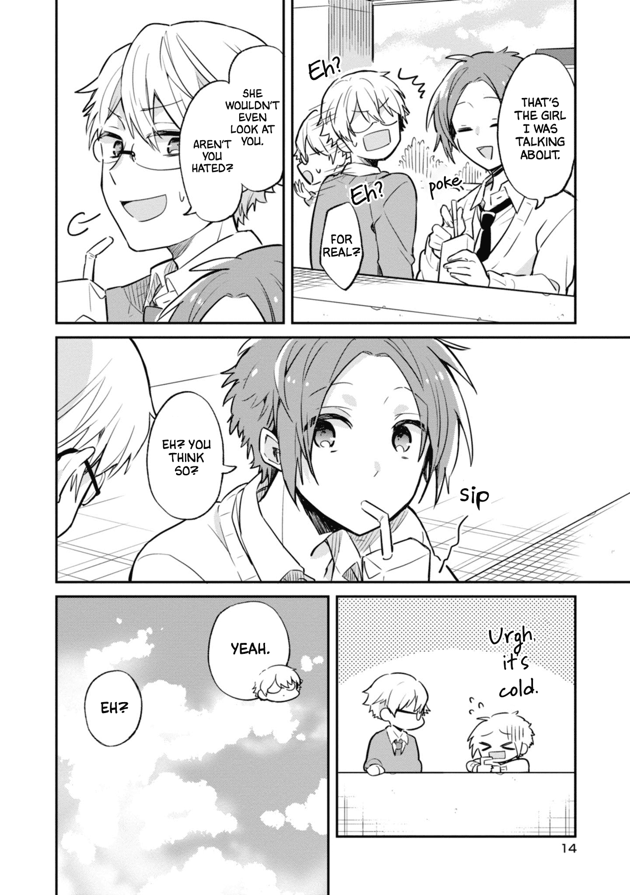 Kimi no Yokogao shika Mirenai Chapter 1 page 15 - Chapter 1: The Girl on my Mind