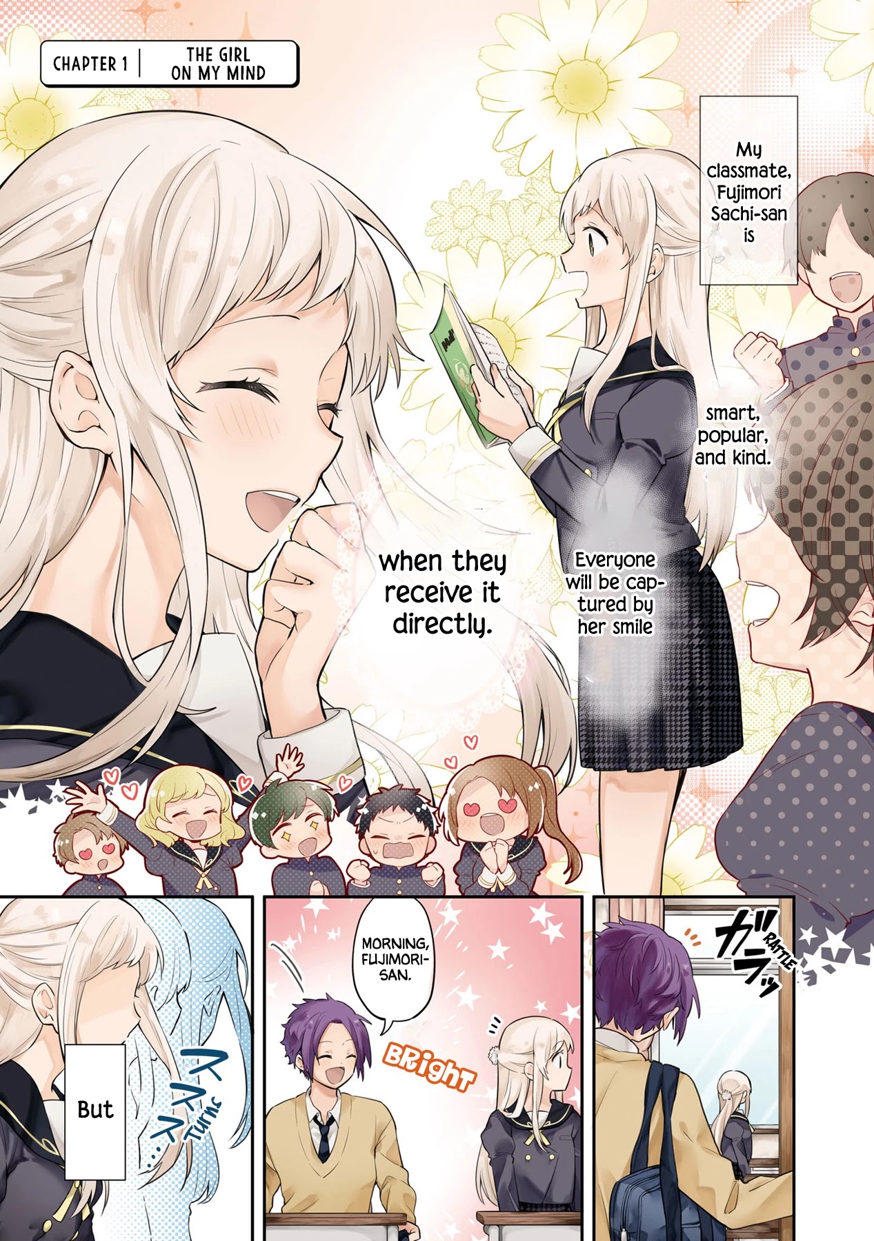 Kimi no Yokogao shika Mirenai Chapter 1 page 2 - Chapter 1: The Girl on my Mind