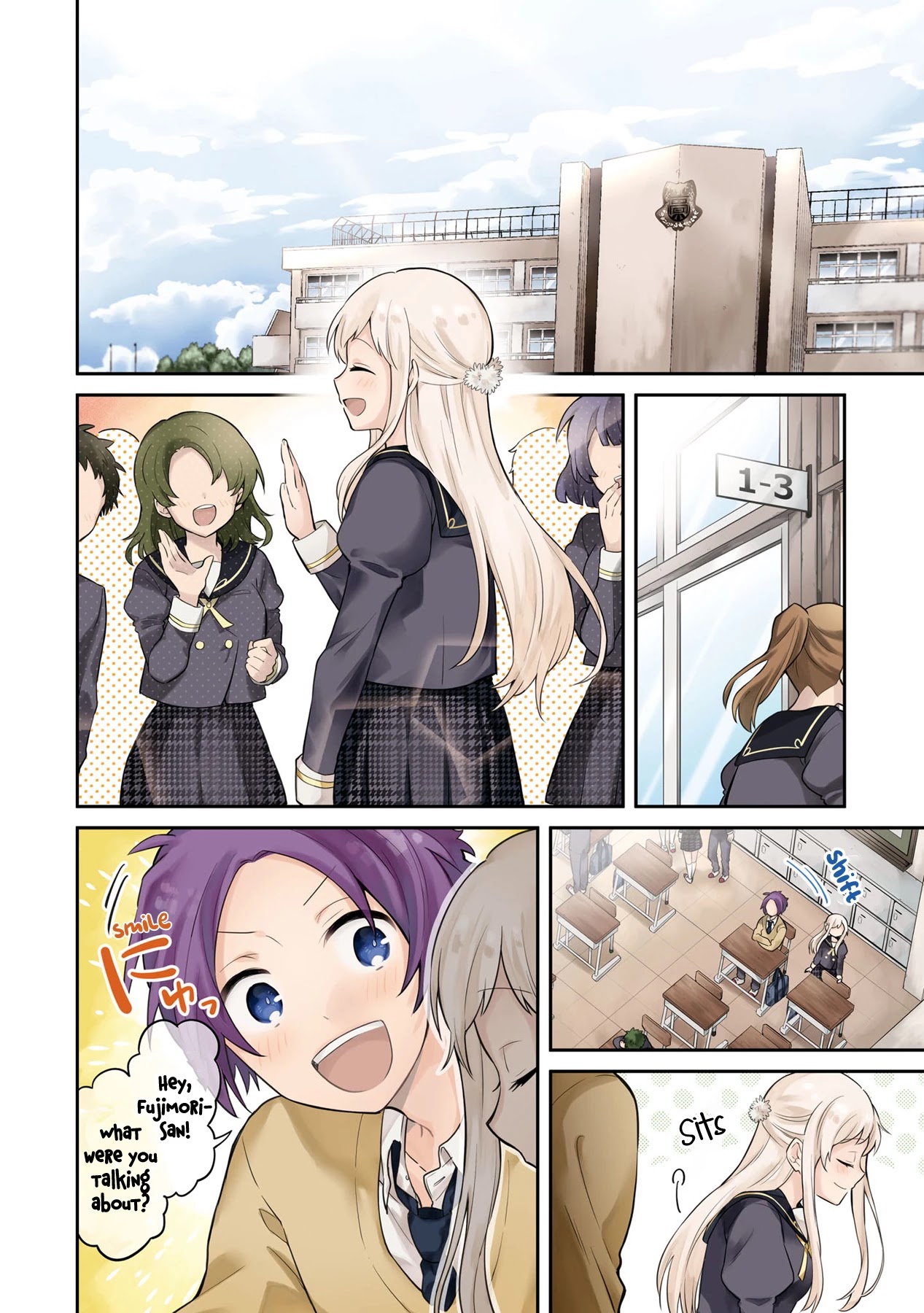 Kimi no Yokogao shika Mirenai Chapter 1 page 5 - Chapter 1: The Girl on my Mind