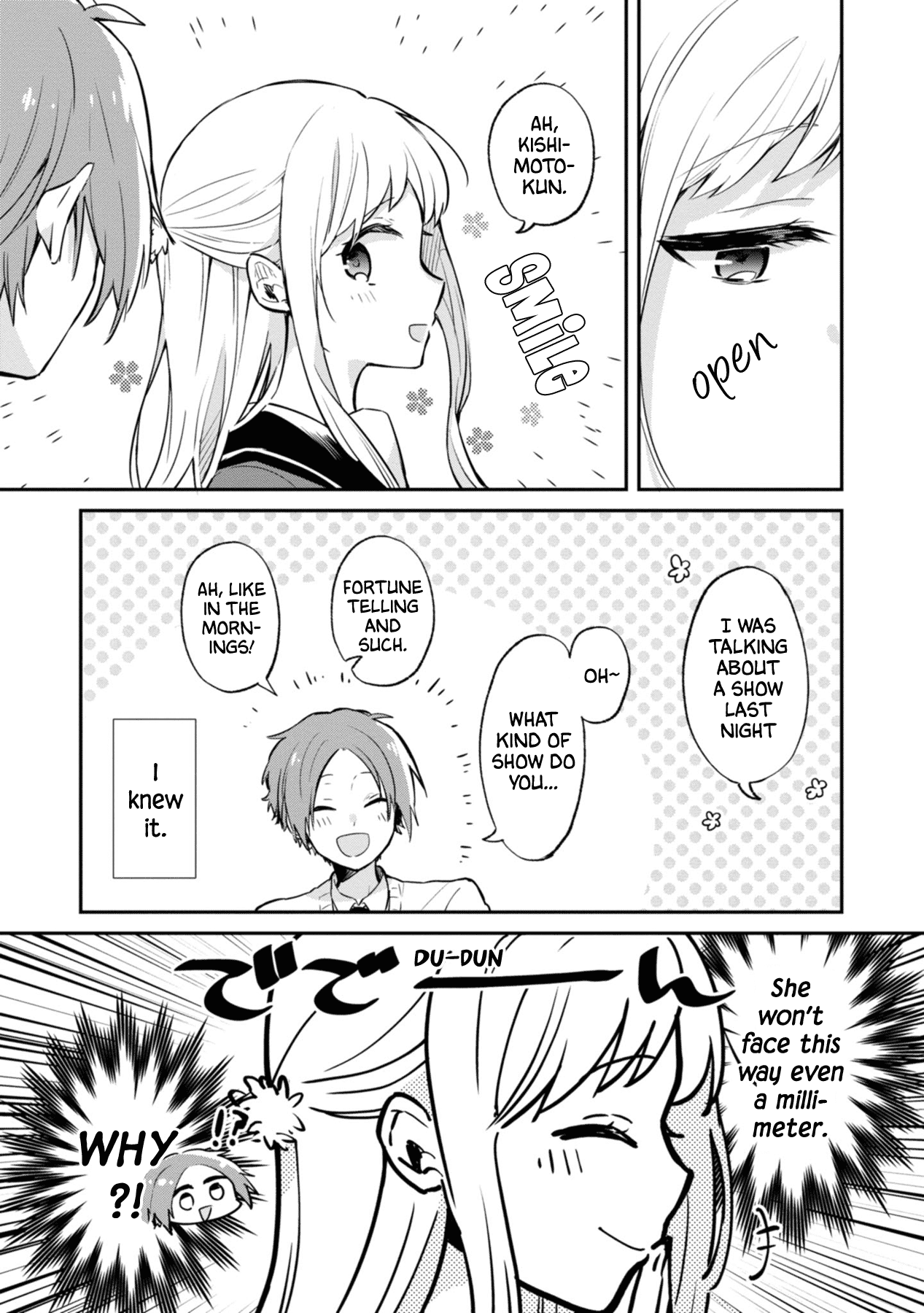 Kimi no Yokogao shika Mirenai Chapter 1 page 6 - Chapter 1: The Girl on my Mind