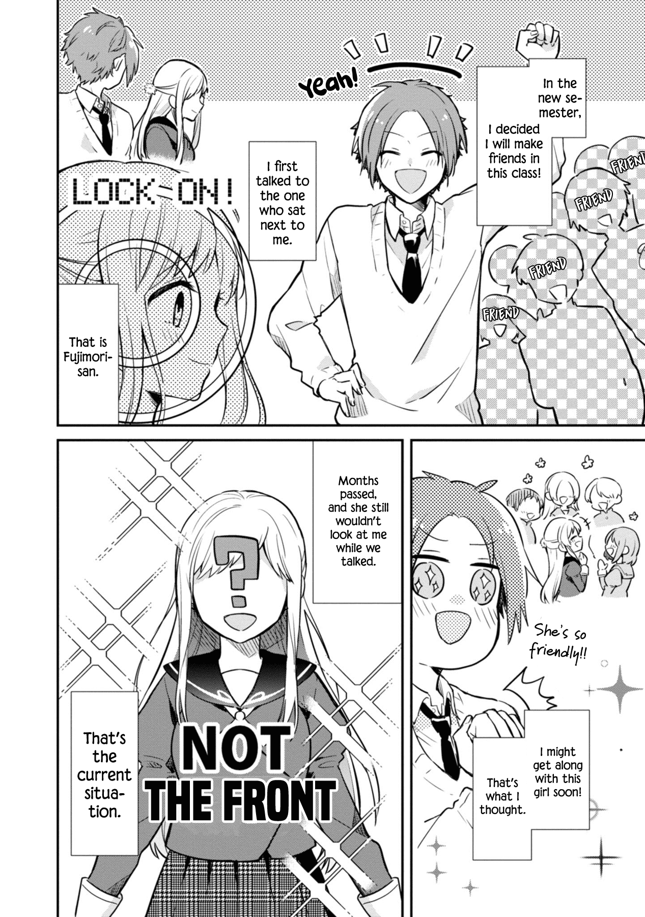 Kimi no Yokogao shika Mirenai Chapter 1 page 7 - Chapter 1: The Girl on my Mind