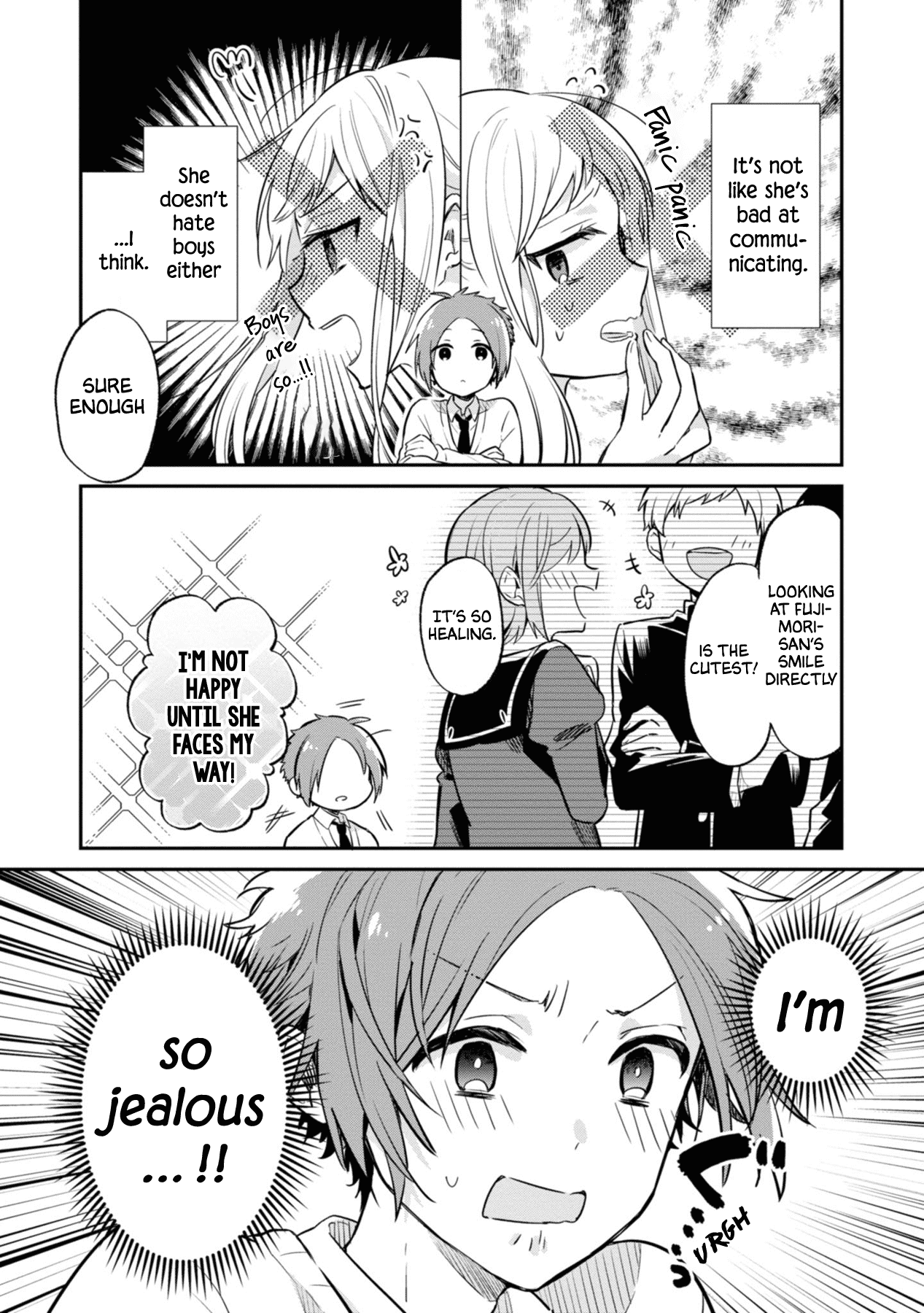 Kimi no Yokogao shika Mirenai Chapter 1 page 8 - Chapter 1: The Girl on my Mind