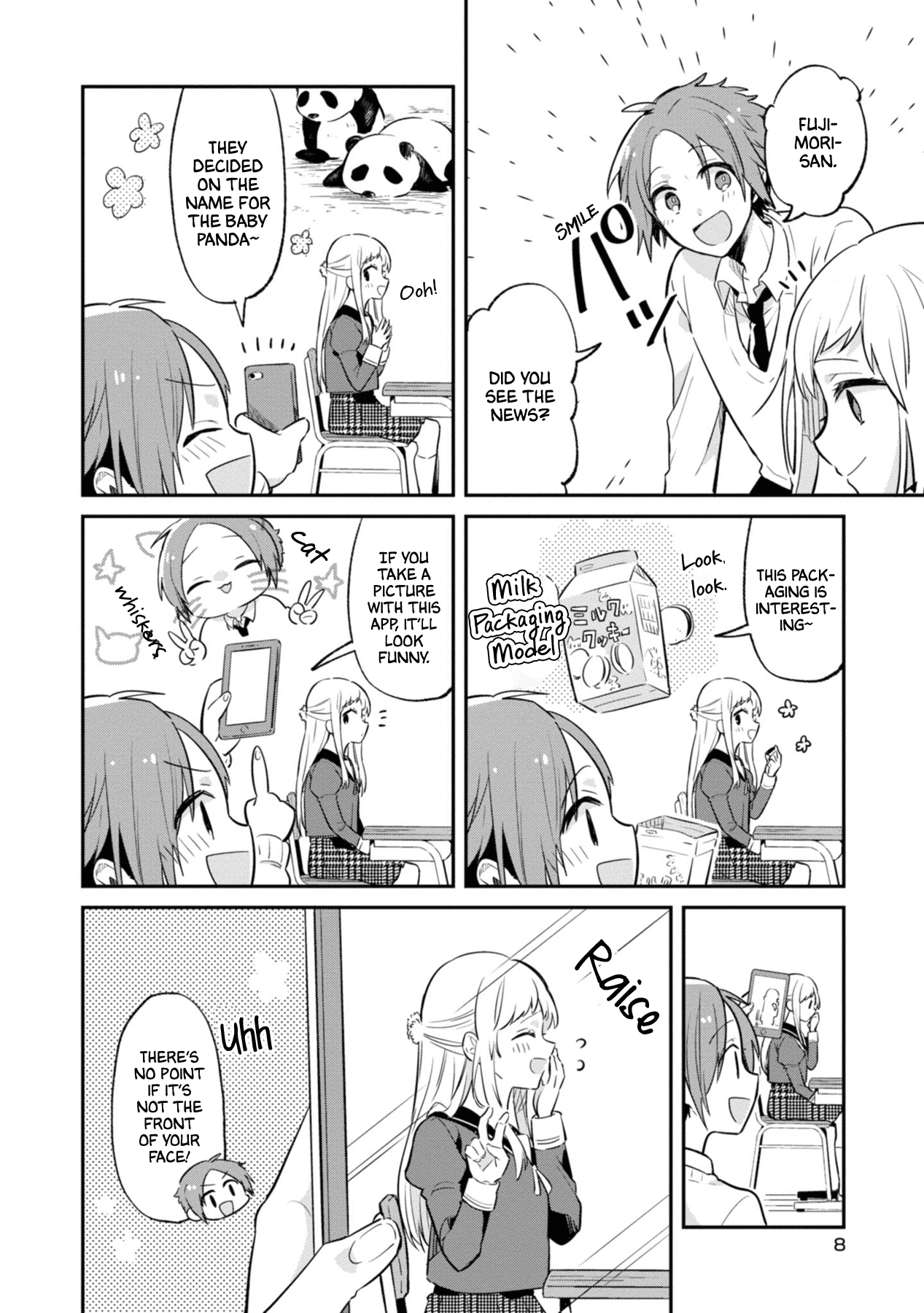 Kimi no Yokogao shika Mirenai Chapter 1 page 9 - Chapter 1: The Girl on my Mind
