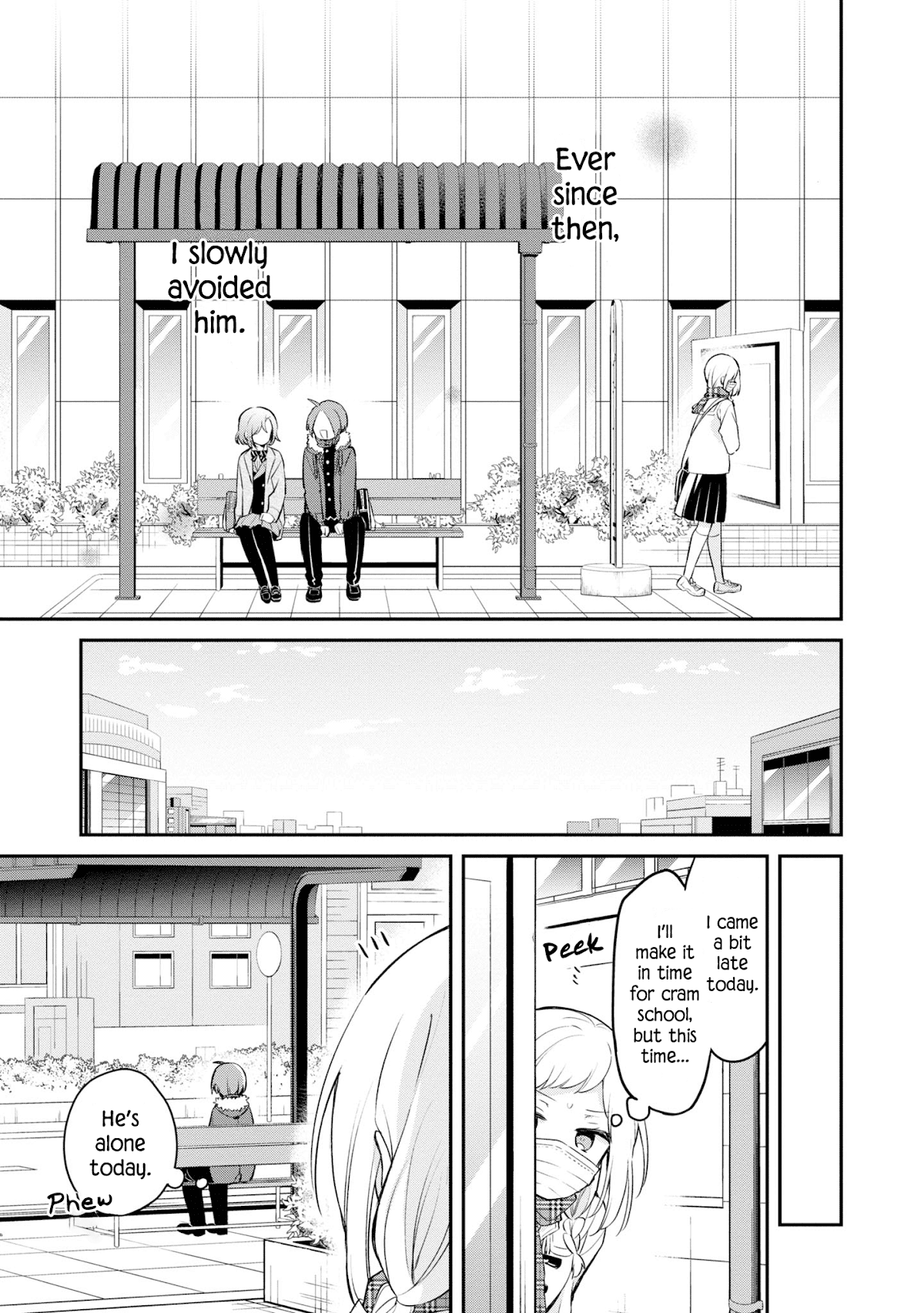 Kimi no Yokogao shika Mirenai Chapter 10 page 13 - Chapter 10: Bus Stop Person