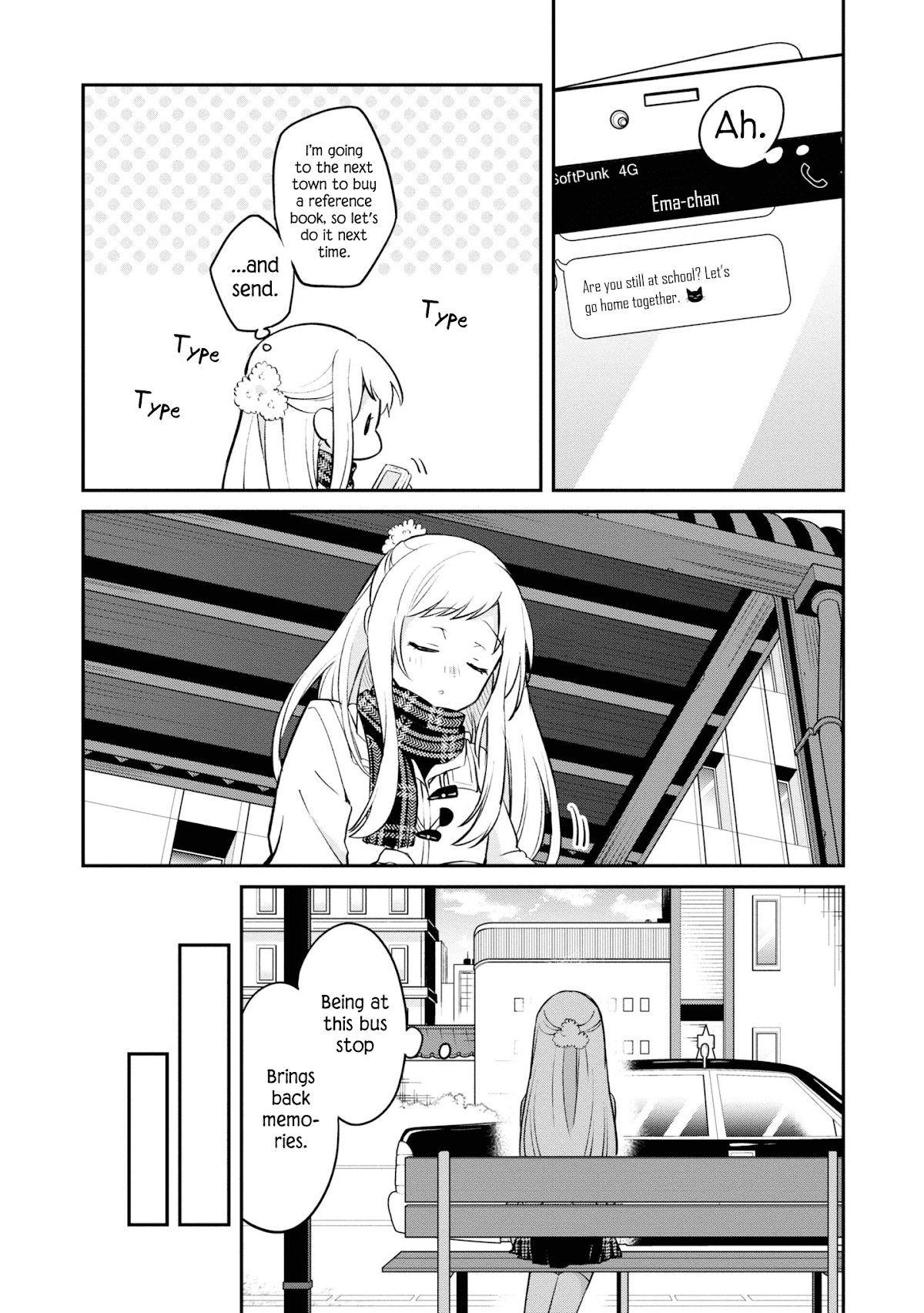 Kimi no Yokogao shika Mirenai Chapter 10 page 8 - Chapter 10: Bus Stop Person