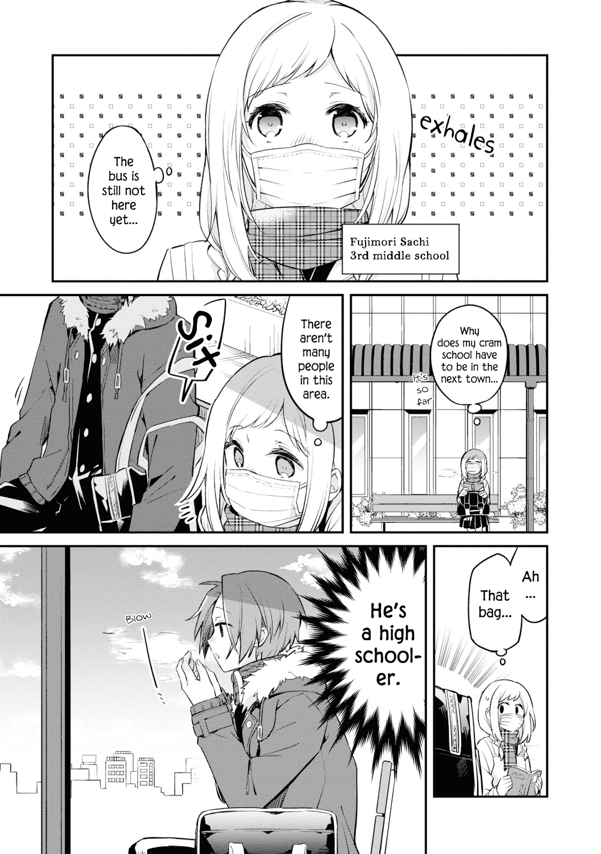 Kimi no Yokogao shika Mirenai Chapter 10 page 9 - Chapter 10: Bus Stop Person