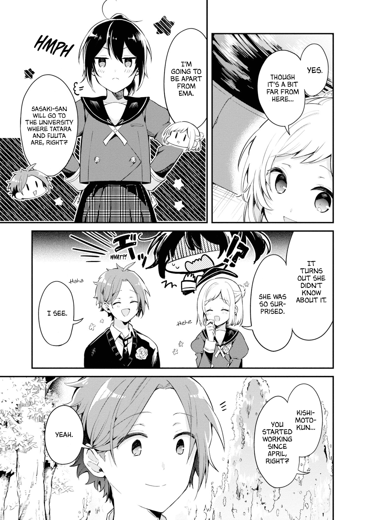 Kimi no Yokogao shika Mirenai Chapter 11.5 page 3 - Chapter 11.5: Extras