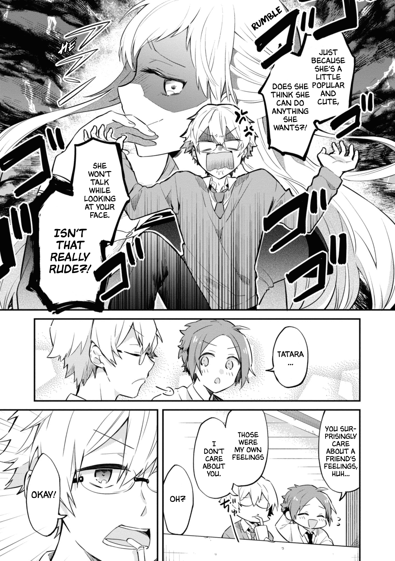 Kimi no Yokogao shika Mirenai Chapter 2 page 11 - Chapter 2: Is She Rude?