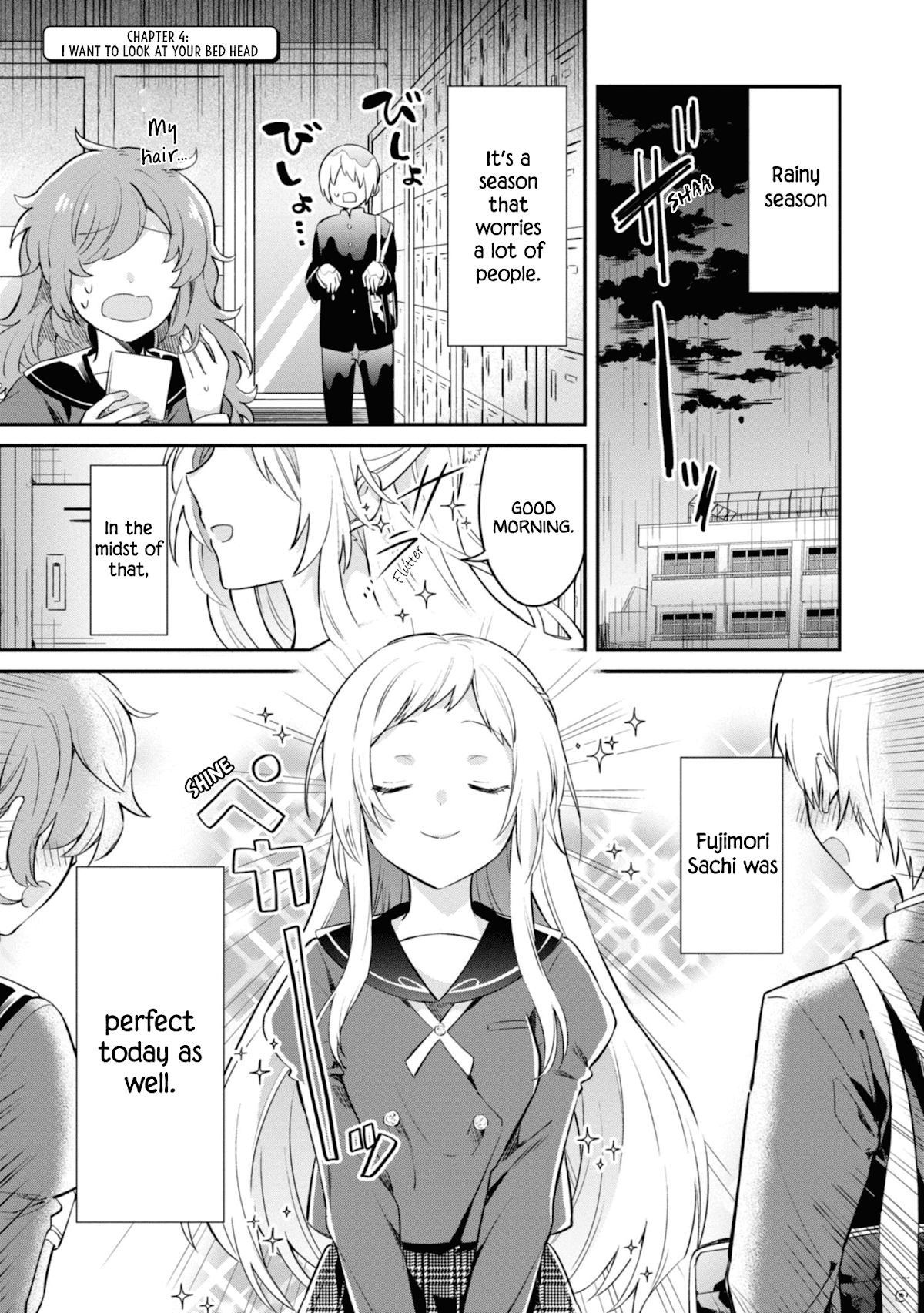 Kimi no Yokogao shika Mirenai Chapter 4 page 1 - Chapter 4: i Want to See Your Bedhead