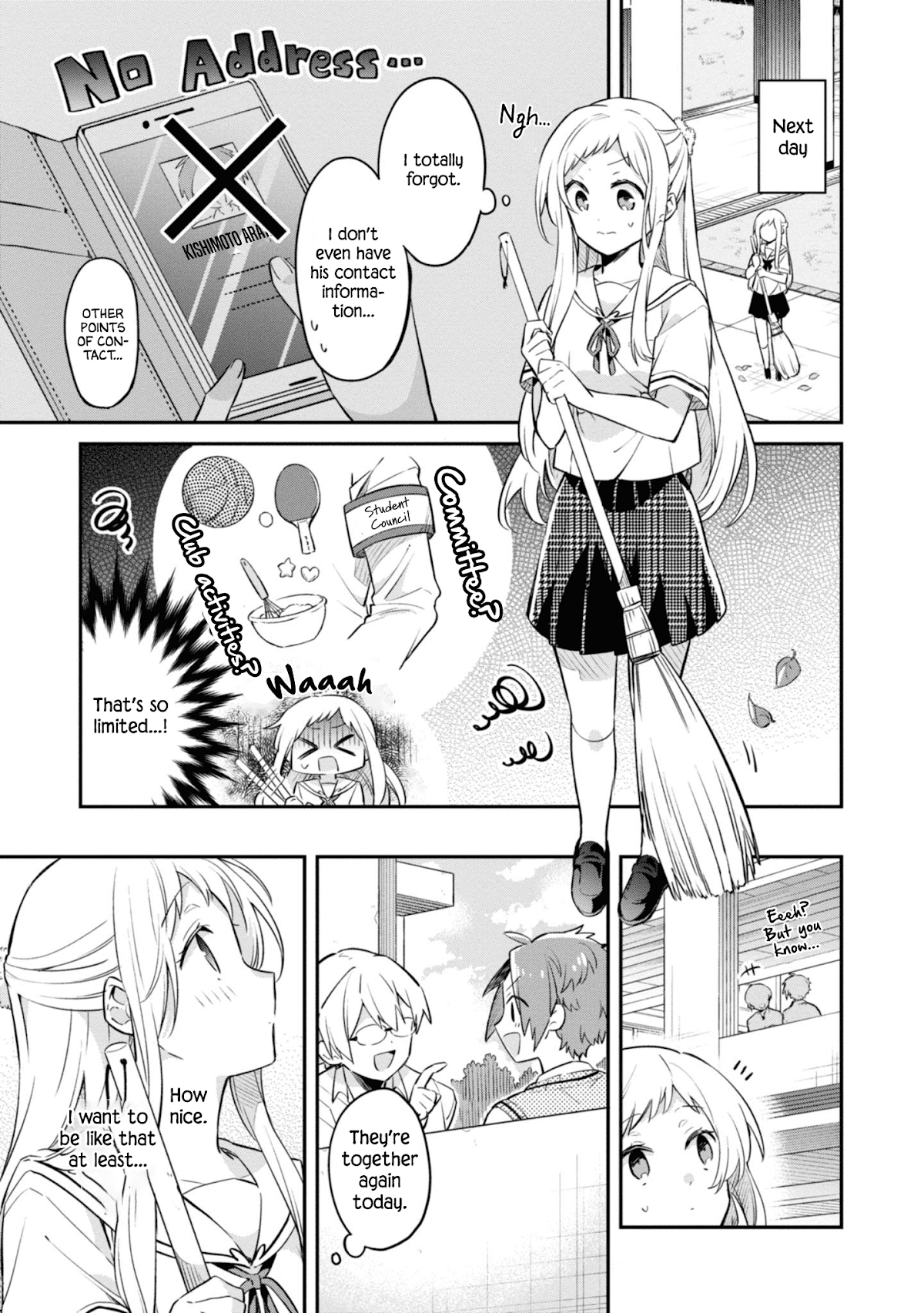 Kimi no Yokogao shika Mirenai Chapter 5 page 5 - Chapter 5: Before Summer Comes