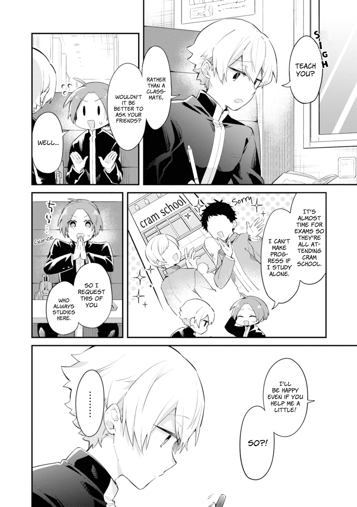 Kimi no Yokogao shika Mirenai Chapter 6.5 page 2 - Chapter 6.5: Extra