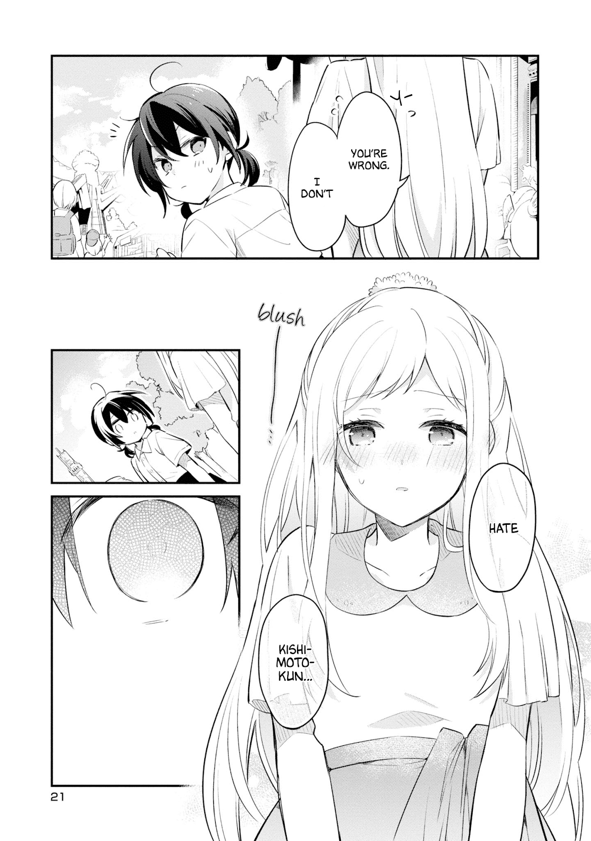 Kimi no Yokogao shika Mirenai Chapter 7 page 22 - Chapter 7: Accept me as Your Friend!
