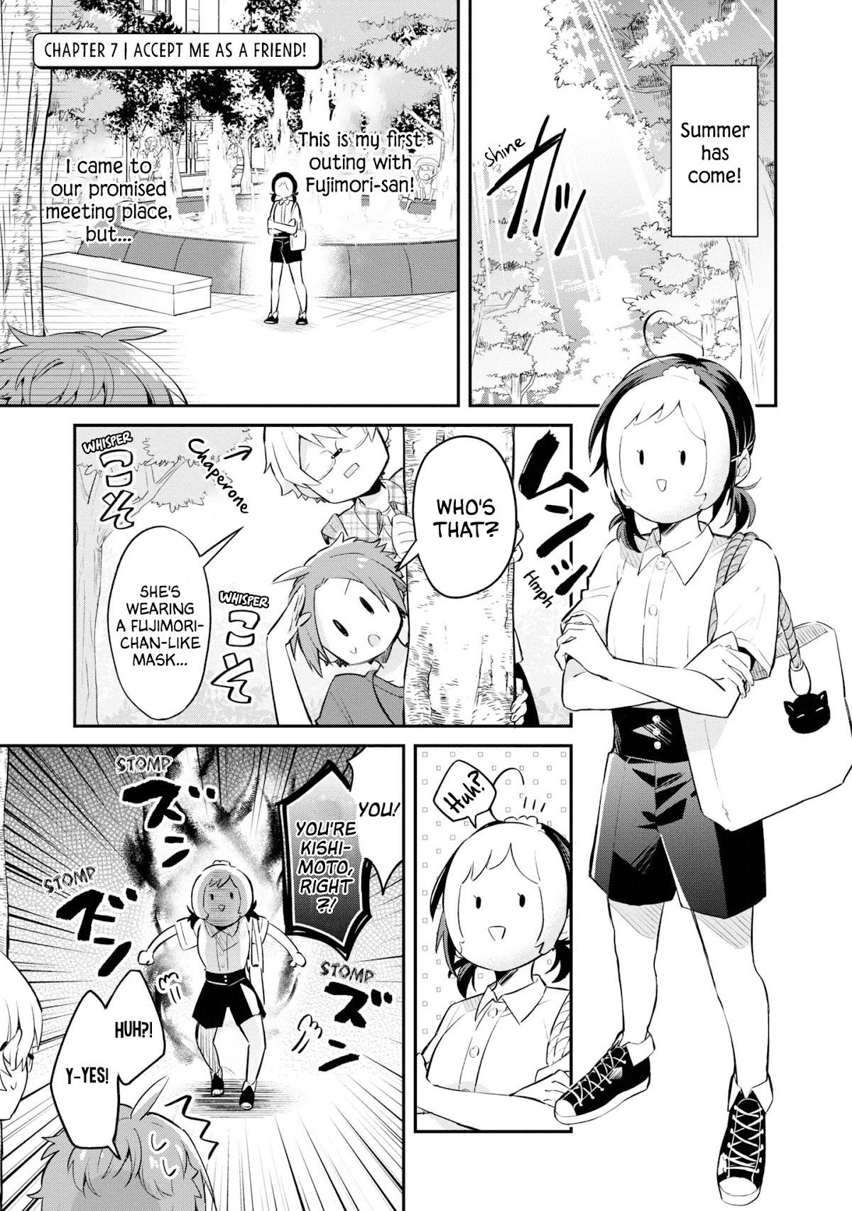 Kimi no Yokogao shika Mirenai Chapter 7 page 4 - Chapter 7: Accept me as Your Friend!