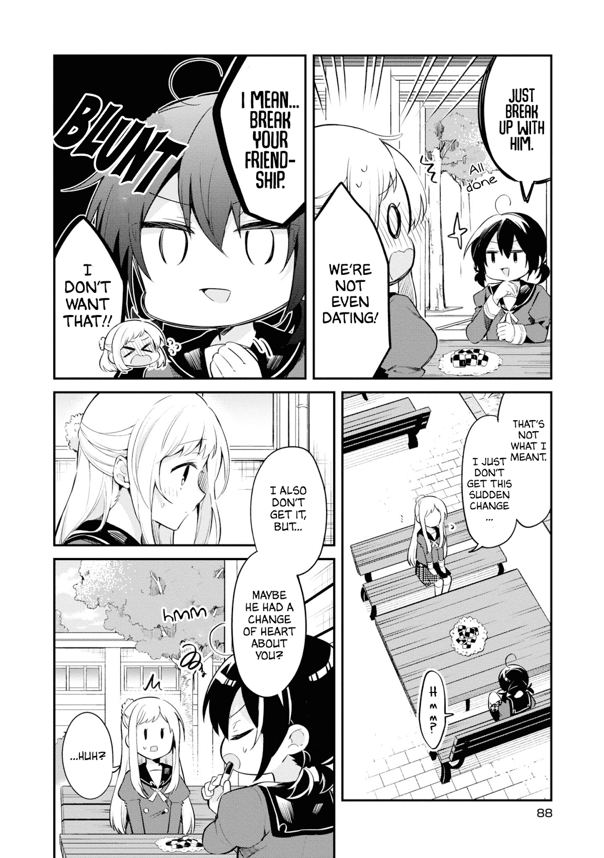 Kimi no Yokogao shika Mirenai Chapter 9 page 14 - Chapter 9: I Can't Force It