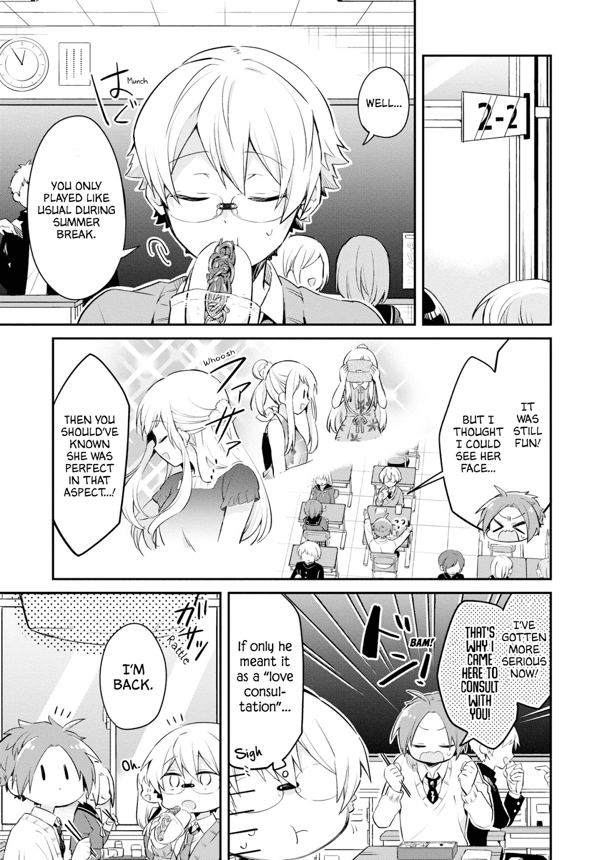Kimi no Yokogao shika Mirenai Chapter 9 page 3 - Chapter 9: I Can't Force It