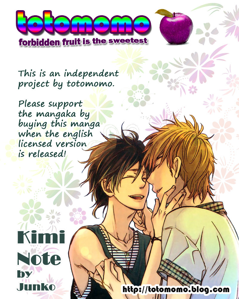 Kimi Note Chapter 6 page 39 - Chapter 6