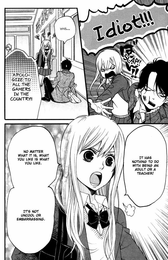 Kimi o Chuushin ni Sekai wa Mawaru Chapter 1 page 17 - Chapter 1: Sensei