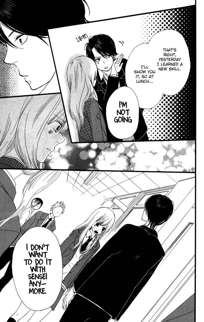 Kimi o Chuushin ni Sekai wa Mawaru Chapter 1 page 30 - Chapter 1: Sensei