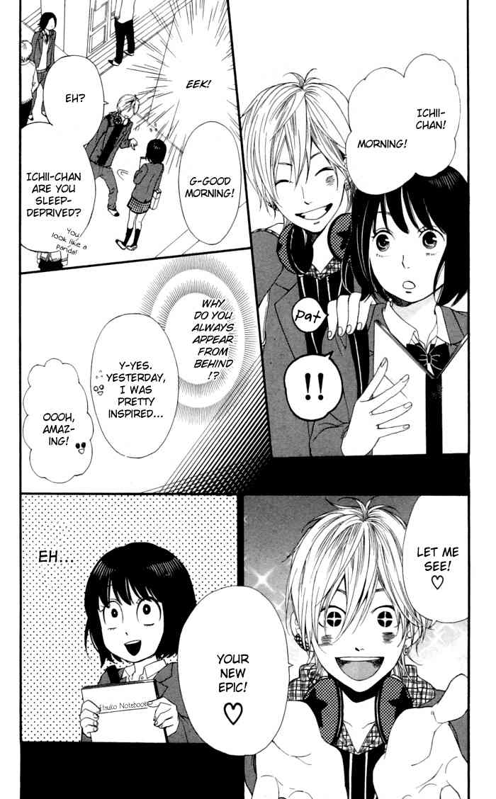 Kimi o Chuushin ni Sekai wa Mawaru Chapter 2 page 22 - Chapter 2: Sparkle Boy