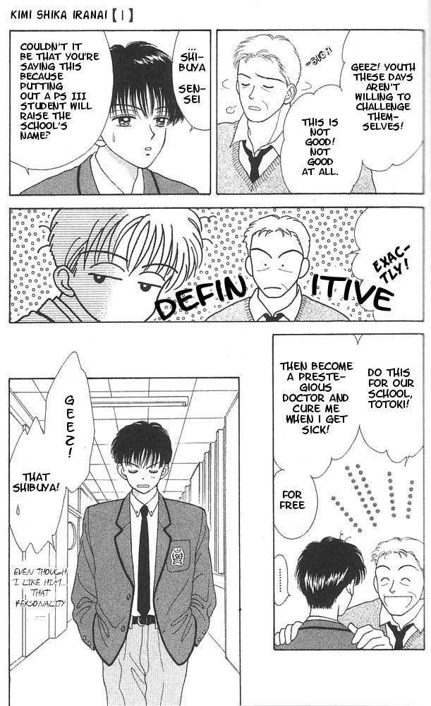 Kimi Shika Iranai Chapter 1 page 8 - Chapter 1