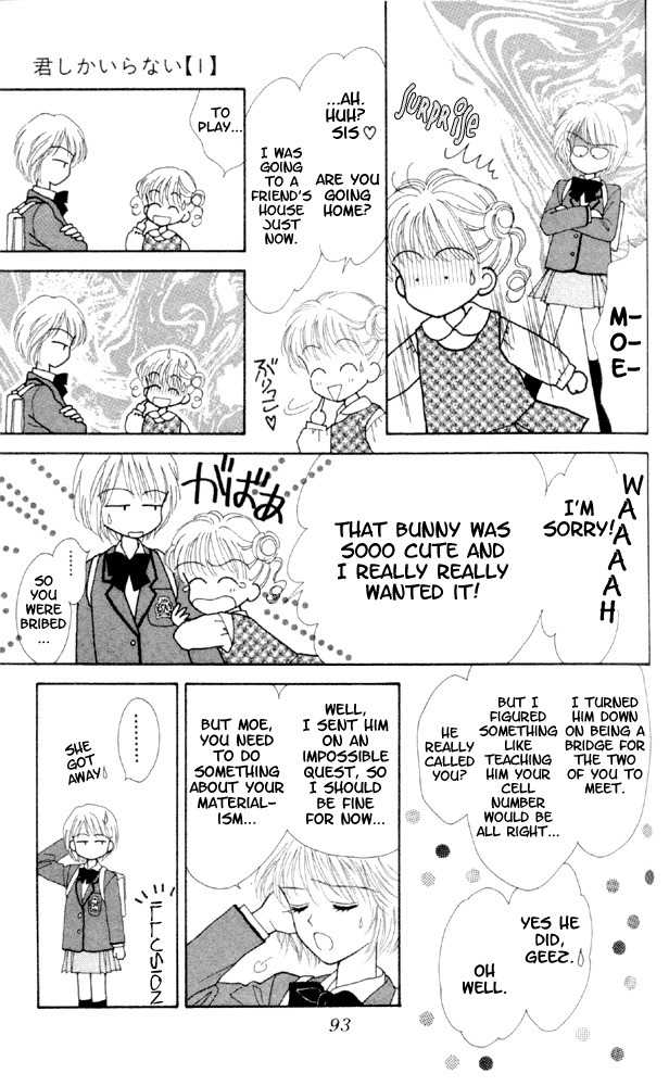 Kimi Shika Iranai Chapter 3 page 20 - Chapter 3