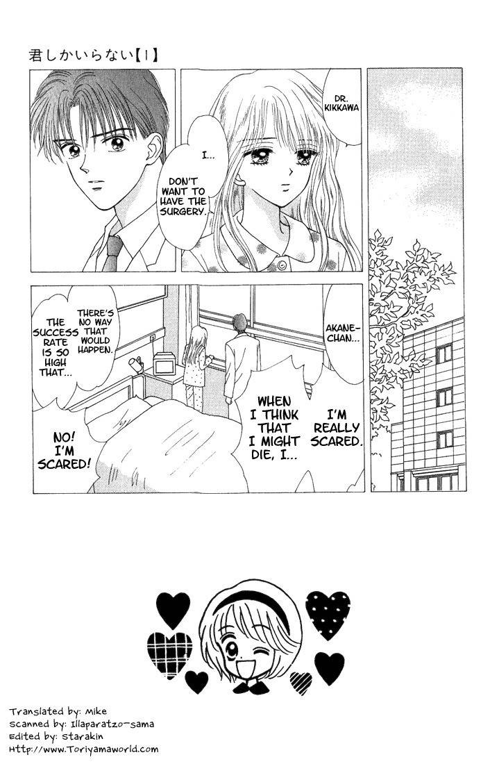 Kimi Shika Iranai Chapter 4 page 2 - Chapter 4