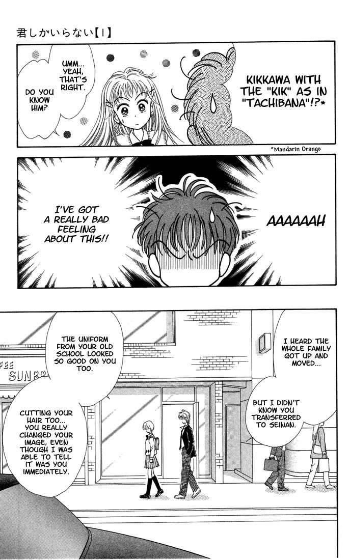 Kimi Shika Iranai Chapter 4 page 22 - Chapter 4